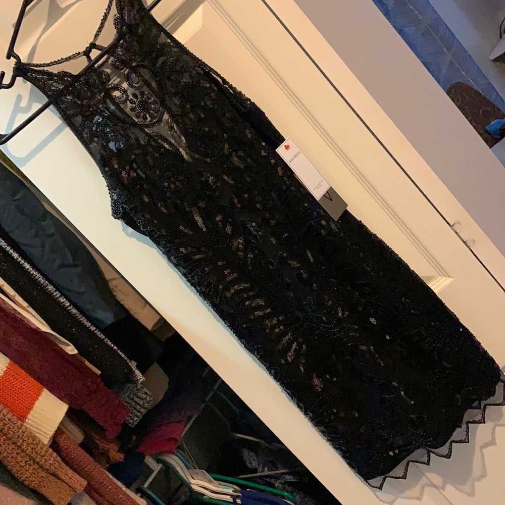 Brand new beautiful sequined/beaded dress